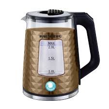 Su Isıtıcı - LED Işıklı Cam Kettle Hausberg HB-3617
